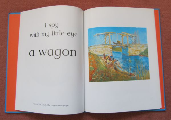 I spy transport in art